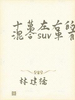 十万左右的油电混合suv车有哪些