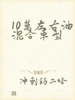 10万左右油电混合车型
