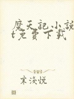 魔天记小说txt免费下载