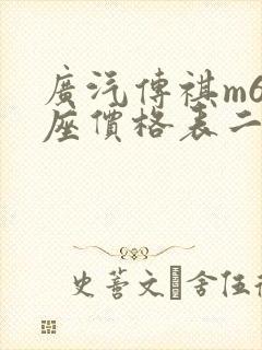 广汽传祺m6七座价格表二手车