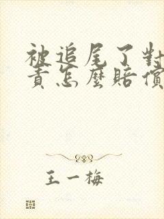 被追尾了对方全责怎么赔偿误工费