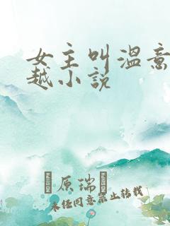 女主叫温意的穿越小说