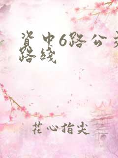 资中6路公交车路线