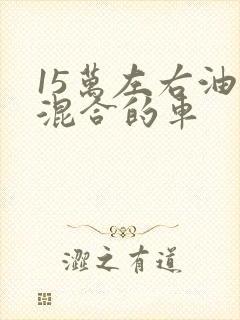 15万左右油电混合的车