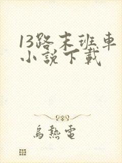 13路末班车 小说下载