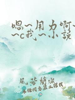 嗯~用力啊~嗯~c我~小说