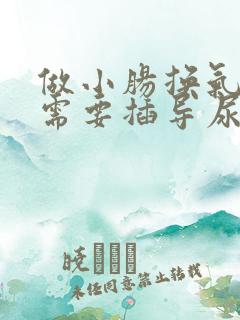 做小肠换气手术需要插导尿管吗 做小肠换气手术需要插导尿管吗