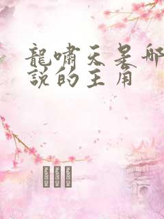 龙啸天是哪部小说的主角