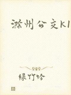 滁州公交k1路