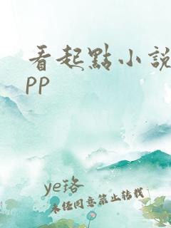看起点小说的app