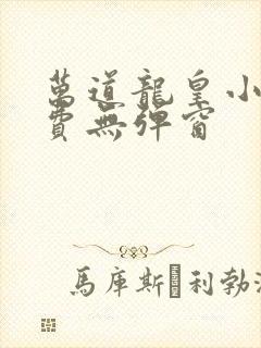 万道龙皇小说免费无弹窗