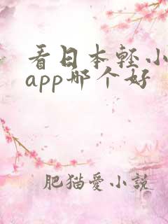 看日本轻小说的app哪个好