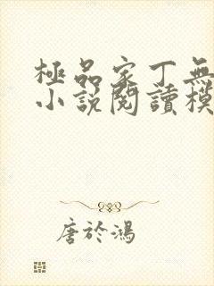 极品家丁无删减小说阅读模式