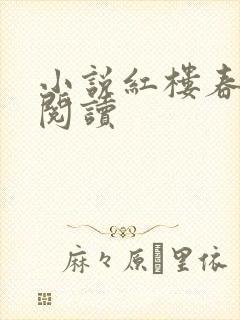 小说红楼春在线阅读