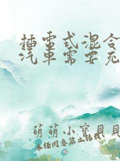 插电式混合动力汽车需要充电吗
