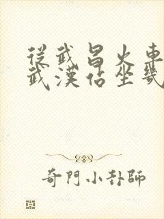 从武昌火车站到武汉站坐几号地铁