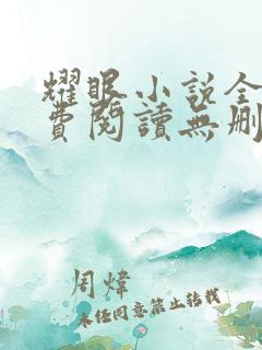 耀眼小说全文免费阅读无删减