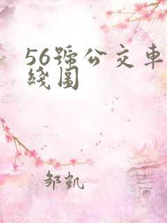 56号公交车路线图