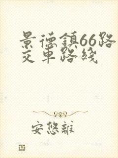 景德镇66路公交车路线