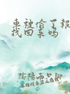 车被偷了报警能找回来吗 车被偷了报警能找回来吗