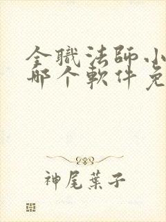 全职法师小说在哪个软件免费阅读