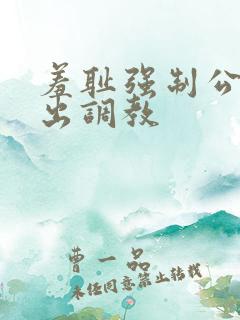 羞耻强制公共露出调教