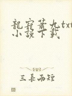 龙宠萧九txt小说下载