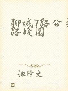 聊城7路公交车路线图