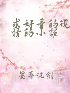 求好看的现代言情的小说