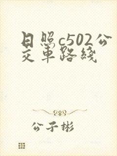 日照c502公交车路线