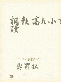 调教高h小说阅读