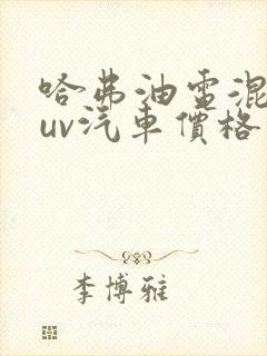 哈弗油电混动suv汽车价格