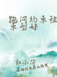 跑网约车租什么车型好
