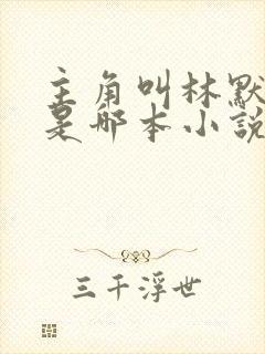 主角叫林默的人是哪本小说