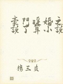 豪门暖婚之夫人说了算小说 豪门暖婚之夫人说了算小说