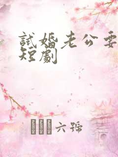 试婚老公要给力短剧