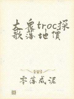 大众troc探歌落地价