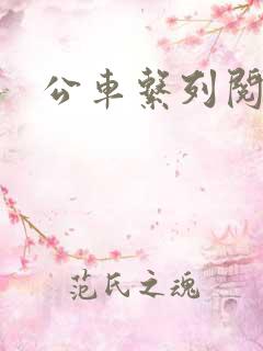 公车系列阅读