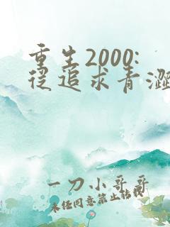 重生2000:从追求青涩校花同桌开始网络小说