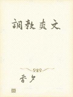 调教爽文