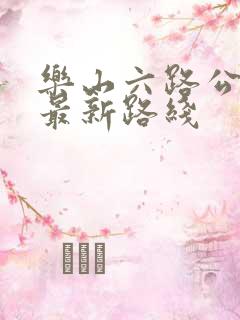 乐山六路公交车最新路线