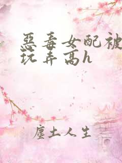 恶毒女配被调教玩弄高h
