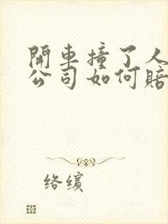 开车撞了人保险公司如何赔偿