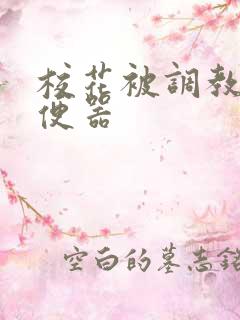 校花被调教成肉便器
