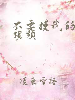 不要摸我的奶头视频