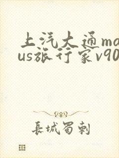 上汽大通maxus旅行家v90 上汽大通maxus旅行家v90