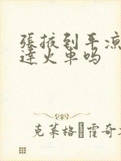 张掖到平凉有直达火车吗