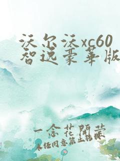 沃尔沃xc60智逸豪华版落地