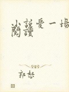 小说爱一场全文阅读