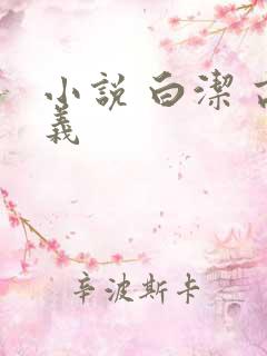 小说 白洁 高义